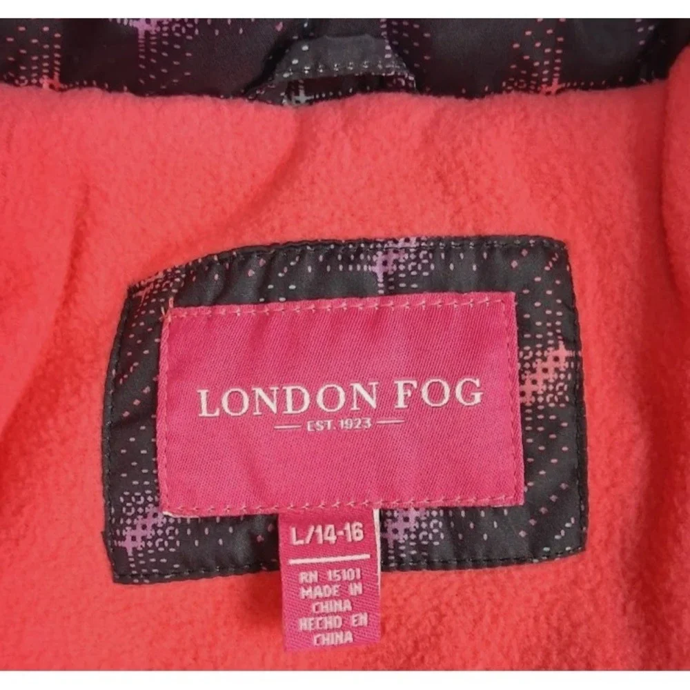 London Fog girls hooded